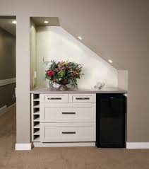 Not sure what to do with the space under the stairs in your home? Wet Bar Under Stairs Houzz