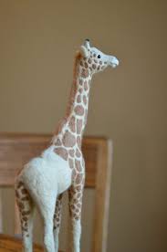 Giraffe 2 Bear Creek Felting Felt Giraffe Giraffe Needle Felted Giraffe