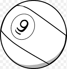 The game's origins are traceable to the 1920s in the using a cue stick, players must strike the white cue ball to pocket nine colored billiard balls in. Nine Ball Pool Billiard Ball Billiards Table Tennis White Text Png Pngegg