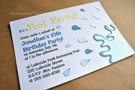Planning an event is a tedious task, but it is even more enjoyable when you find it is functioning the way you want. Make Pool Party Invitations Diy And Printable Template