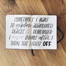 Journal Calligraphy Lettering Funny Quotes Ink