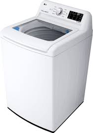 If the water in the tub is too hot, for the washer to unlock the door simply wait for the washer to cool down door will unlock. Lg 4 5 Cu Ft High Efficiency Top Load Washer With Turbodrum Technology White Wt7100cw Best Buy