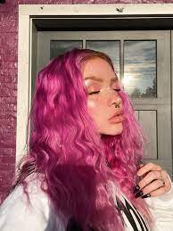 Virgin Pink Magenta Hair Hair Inspo Color Aesthetic Hair