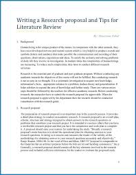 A research proposal is a proposed plan of study or research required to receive a research grant or for admission to a doctorate. Free Apa Literature Review Format Template Templateral