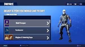The gifting system is finally here!twitter: How To Gift Skins In Fortnite Fortnite Gifting System Youtube