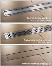 It feels like the list goes on and on. Schluter Kerdi Line Linear Drain Offset All Grates Shower Drain Bathrooms Remodel Bathroom Remodel Master