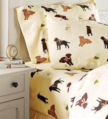 Flannel Labrador Lovers Sheets Are Almost As Soft As Your Dog Kid Beds Sheet Sets Queen Dog Bed