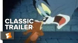 While moving house with their owners, tom and jerry get into a chase, and tom nails jerry inside his mousehole with floorboards, and is pleased to have kept the mouse from coming with him, but misses the moving van and is forced to stay in the house after angering a nearby bulldog. Tom Jerry The Movie 1992 Official Trailer Phil Roman Children S Animation Movie Hd Youtube