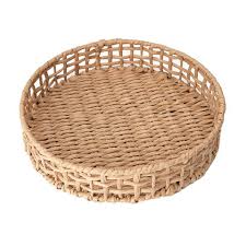 These trays feature natural rattan that's been handwoven over a metal frame for extra structure. Woven Tray Kmart