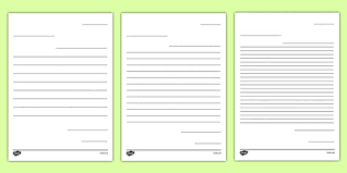 To write a persuasive letter, you must plan the content and format it correctly. Letter Writing Template Primary Resources Twinkl