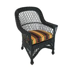 Old wicker chair the first. Lot Art Two Antique Wicker Chairs