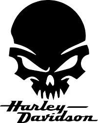 Harley Davidson Skull Decal Motorcycle Decal Tenstickers