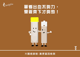 (medicine) screening (testing for a disease). åšä»å¥åº·ç®¡ç†ä¸­å¿ƒå¥è¨ºå¥—é¤ å¤§è…¸ç™Œç¯©æª¢ ç³žä¾¿åŸºå› æª¢æ¸¬