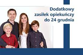 Tak to możliwe!więcej szczegółów wraz z informacją o. Dodatkowy Zasilek Opiekunczy Do 24 Grudnia