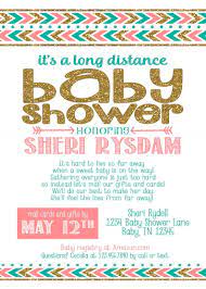 Instant Download Long Distance Baby Shower Girl Shower Invite Etsy Long Distance Baby Shower Long Distance Baby Shower Invitations Baby Shower Invites For Girl