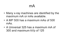 Radiographic Exposure And Image Quality