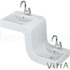 Vitra Family Abdest Lavabosu 4445b003 0001 Online Satis Banyo Duvar Karolari Banyo Ic Dekorasyonu Luks Banyolar
