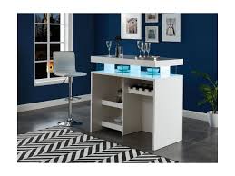 Livraison rapide et economies garanties en meuble bar ! Meuble De Bar Fabio Mdf Laque Blanc Leds 2 Niches