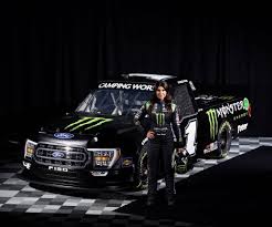 Nemechek notches win in nascar truck series. Hailie Deegan Unveils No 1 Monster Energy Ford F 150 For 2021 Nascar Truck Series Campaign Tobychristie Com