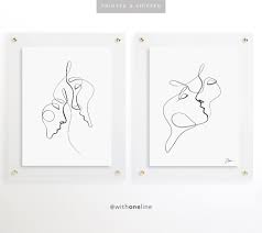 Invite Me In Intimate One Line Drawing Line Drawing Drawings Prints