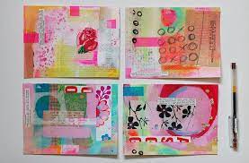 Join Ihanna S Awesome Diy Postcard Swap Now Diy Postcard Postcards Diy Postcard Art
