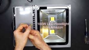 100 Watt Led Vs 500 Watt Halogen Floodlight Comparison