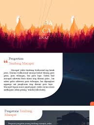 Secara umum tembang macapat maskumambang. Tembang Macapat Pdf