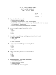 Kumpulan soal excel tes masuk kerja perusahaan. Contoh Soal Tes Tertulis Bagian Administrasi Rumah Sakit Berbagi Contoh Soal