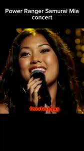 Mia Singing Power Rangers