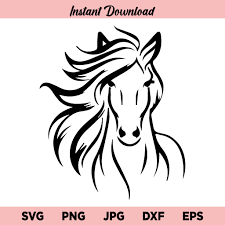 Download Beautiful Horse Svg Horse Svg Horse Head Svg Beautiful Horse Svg File Horse Svg Png Dxf Cricut Cut File Clipart Instant Download Buy Svg Designs