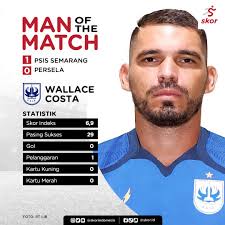 Man of The Match PSIS Semarang vs Persela Lamongan: Wallace Costa