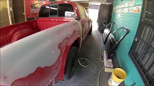 Once the hood is dry, apply a coat of primer, which will help your paint adhere. How To Prepare A Car Truck For Paint Part 2 Youtube