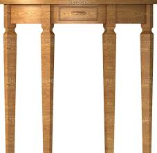 Консольный деревянный столик на длинных ножках в строгом ...