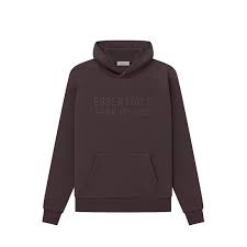 Hoodie Fear of God Essentials Plum