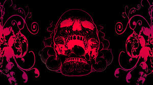 1920x1080 preview wallpaper black background, red, color, paint, explosion, burst 1920×1080. 1920x1080 Red Skull Flowers Black Background 4k Laptop Full Hd 1080p Hd 4k Wallpapers Images Backgrounds Photos And Pictures