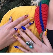 42 Sophisticated Grunge Nails Ideas Can Make You Looks More Elegant Grunge Nails Punk Nails Chic Nails Love having acrylic nails and want to try your hand at doing them yourself?