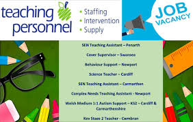 Urgent required teacher assistant location: Teaching Personnel Wales Posts Facebook
