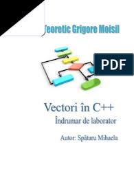 Se cere să se afişeze cel mai mare număr format cu prima cifră a fiecărei componente din v. Vectori Pdf