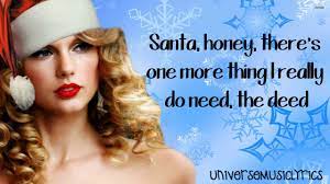 Santa Baby Taylor Swift Lyrics Video Hd Youtube