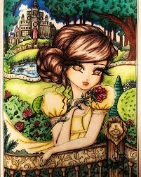 Pmp On Instagram Still A Goal To Finish This Book I M Over Halfway There Fairytaleprincessesandstorybookdarlings Figurative Artists Art Anime Art Girl