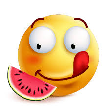 Hanya meletakkan emoji senyum sahaja di instastories beliau. Watermelon Goodness Funny Emoji Faces Funny Emoji Emoji Pictures