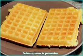 Gaufres A La Farine De Mais Quelques Grammes De Gourmandise