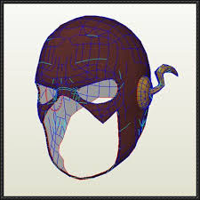 Dc Comics Life Size Flash Mask For Cosplay Free Papercraft Download Http Www Papercraftsquare Com Dc Comics Life Papercraft Download Cosplay Paper Crafts