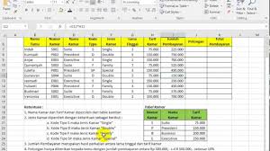 Contoh Soal Excel Dan Jawabannyaxls Kumpulan Soal Pelajaran 3