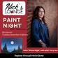 Paint Night at NICKS LOUNGE December 16 event image