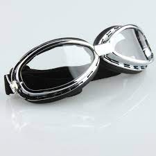 aviator pilot cruiser motorcycle ski goggles eyewear clear lens vintage pilot glasses sports eyewear for cafe racer scooters in glasses from automobiles moto
