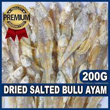 Orang kata ikan masin, lauk pembuka selera, tetapi bila terlalu masin bahaya juga untuk kesihatan. Ikan Masin Lawi Ayam 200g