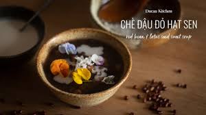 Khi kết hợp nấu chè đỗ xanh hạt sen sẽ có những lợi ích: Che Ä'áº­u Ä'á» Háº¡t Sen Red Bean Lotus Seed Sweet Soup Recipe Asmr Youtube