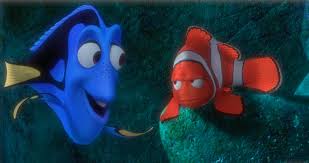 At that moment, marlin, dory and nigel swoops in. Fish Are Friends Not Food