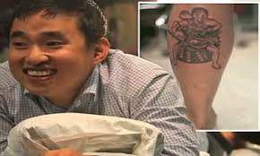 Inked: Teacher gets tattoo of vice-principal